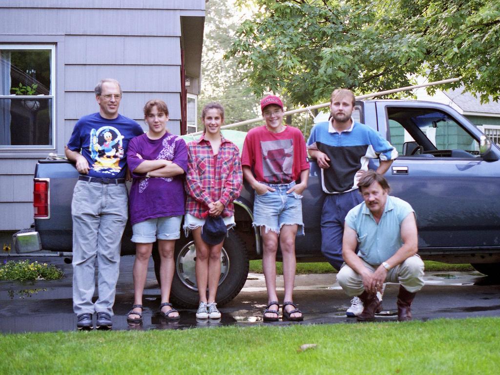 George, Fred and kids headed out to canoe the Allagash Wilderness Waterway in northern Maine