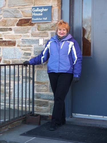 Andee at Goucher College near Baltimore, Maryland