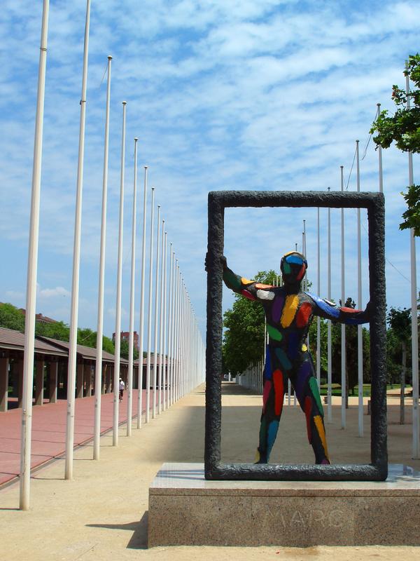 promenade designed for the 1992 Olympics at Barcelona in Spain