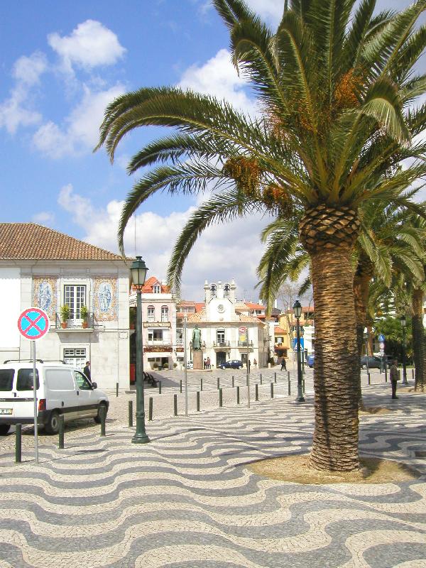 seasick sidewalk at Lisbon, Portugal