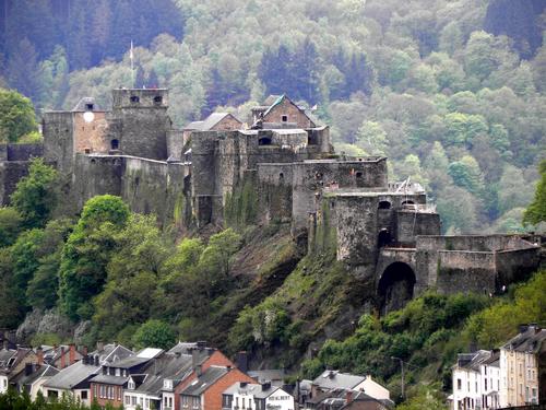 ancient fort at Bouillon in Belgium