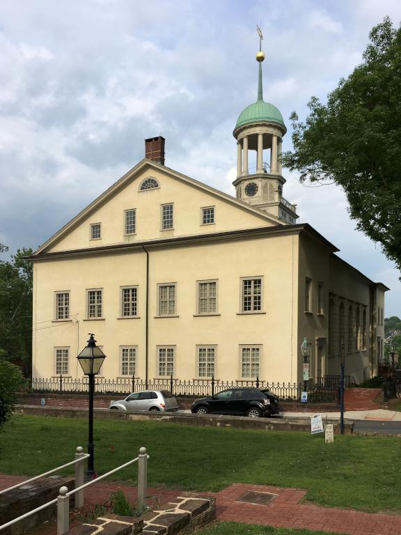 Central Moravian Church building at Bethlehem, Pennsylvania