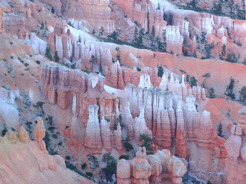 hoodoos in Bryce Canyon