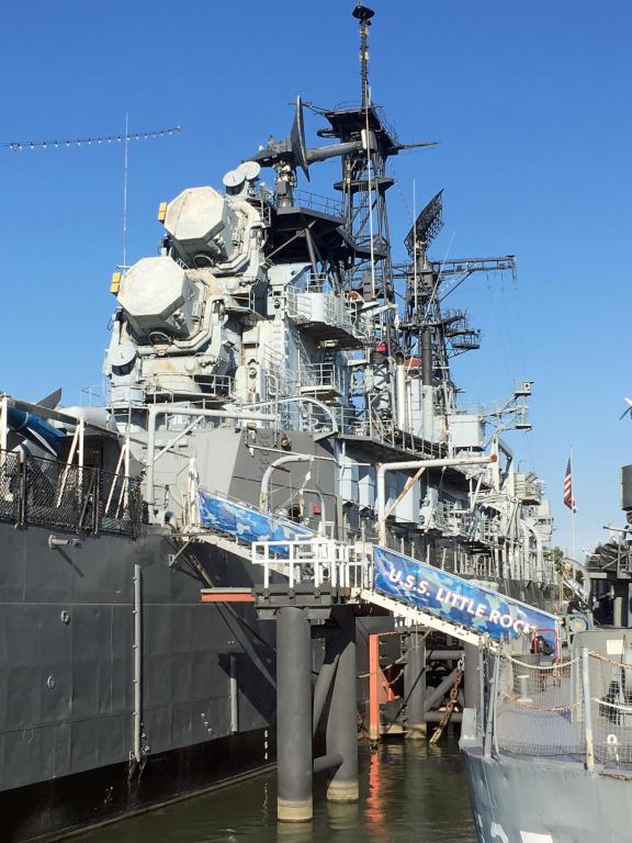 U.S.S. Little Rock moored at Buffalo, NY