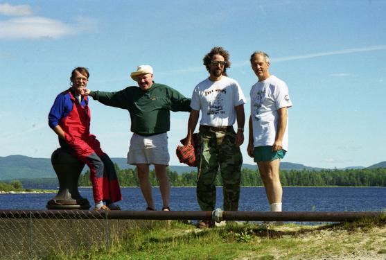 xxx on Mooselookmeguntic Lake in western Maine in August 1996