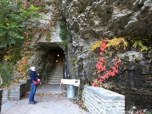 Andee at Watkins Glen State Park near Elmira, New York