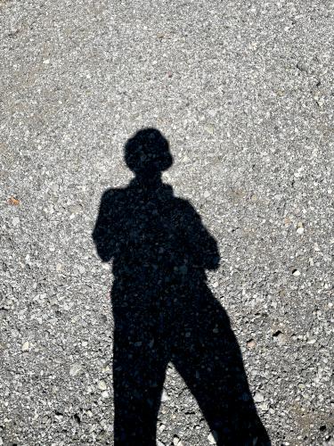 selfie in August at DeWitt Conservation Area in western New York