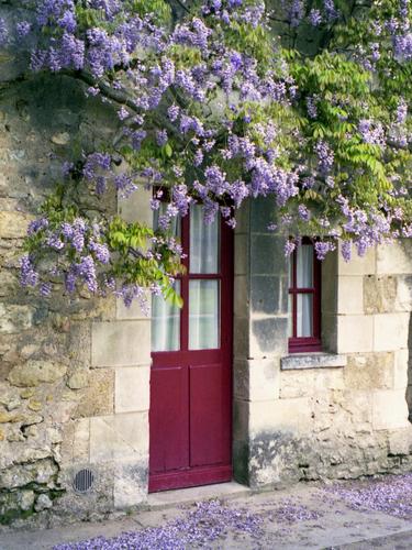 gardener's house at Chateau de Chenonceau in the Loire valley of France