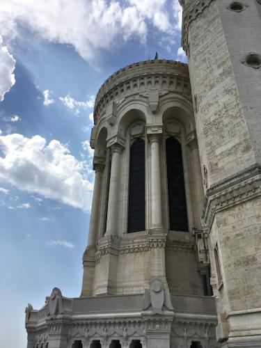 Notre Dame de Fourviere church at Lyon in France