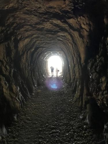 aqueduct tunnel near the Gard River in France