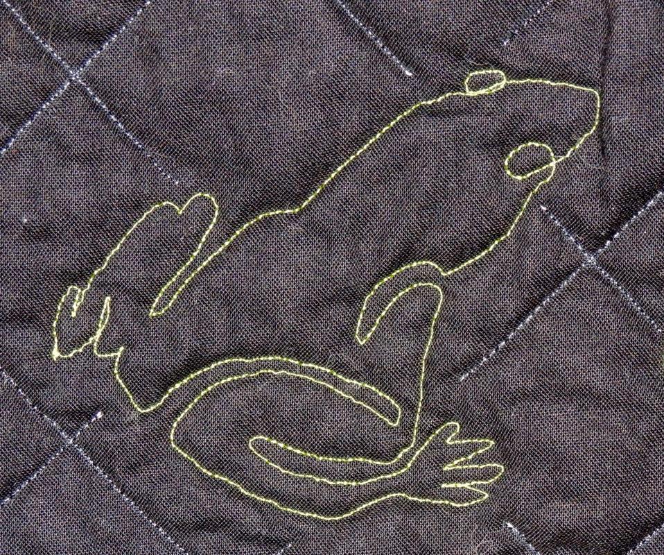 2012 Vermont Quilt Festival frog 4