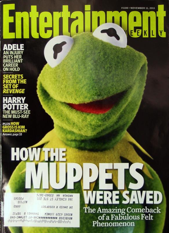 Kermit the Frog magazine cover