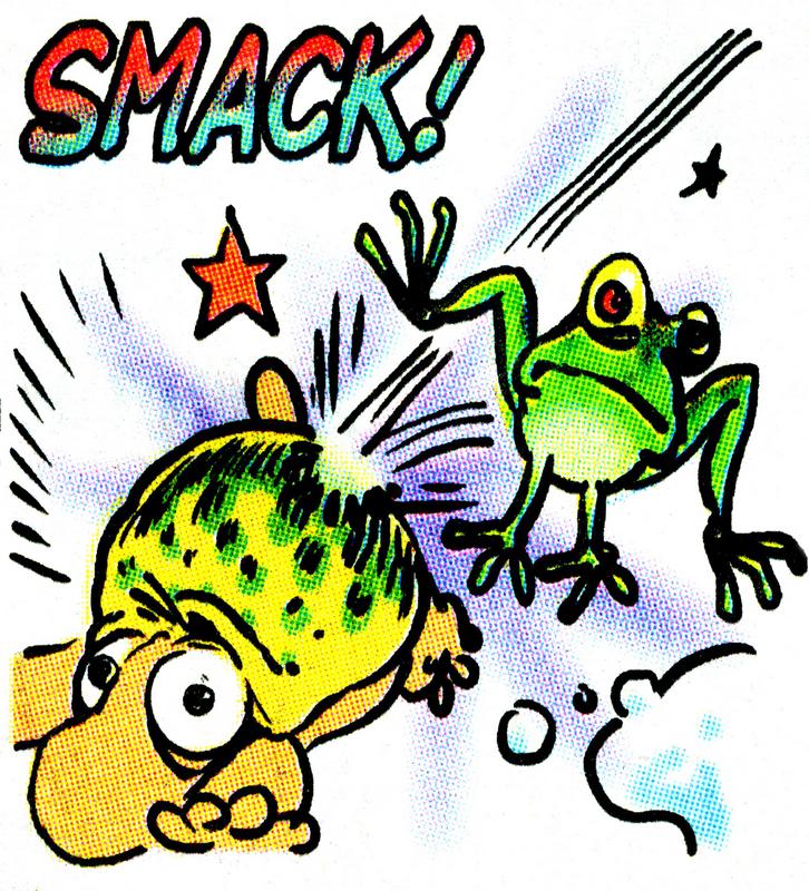 frog cartoon