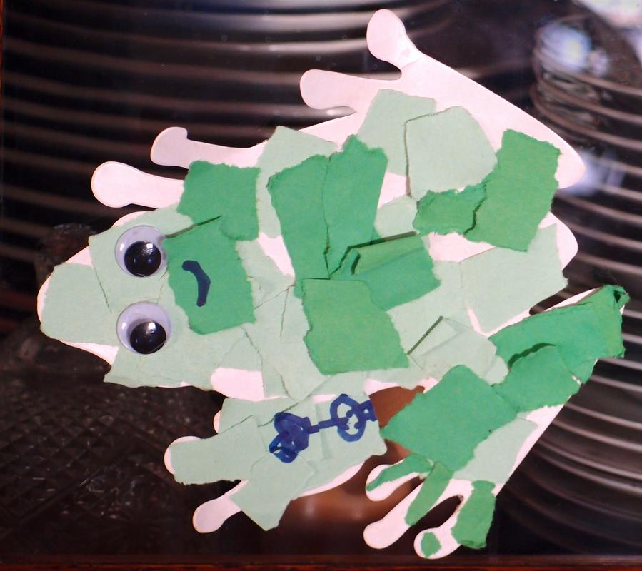 paper frog