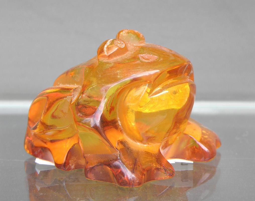 amber frog