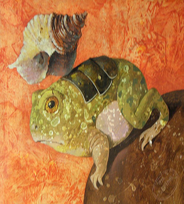 frog painting