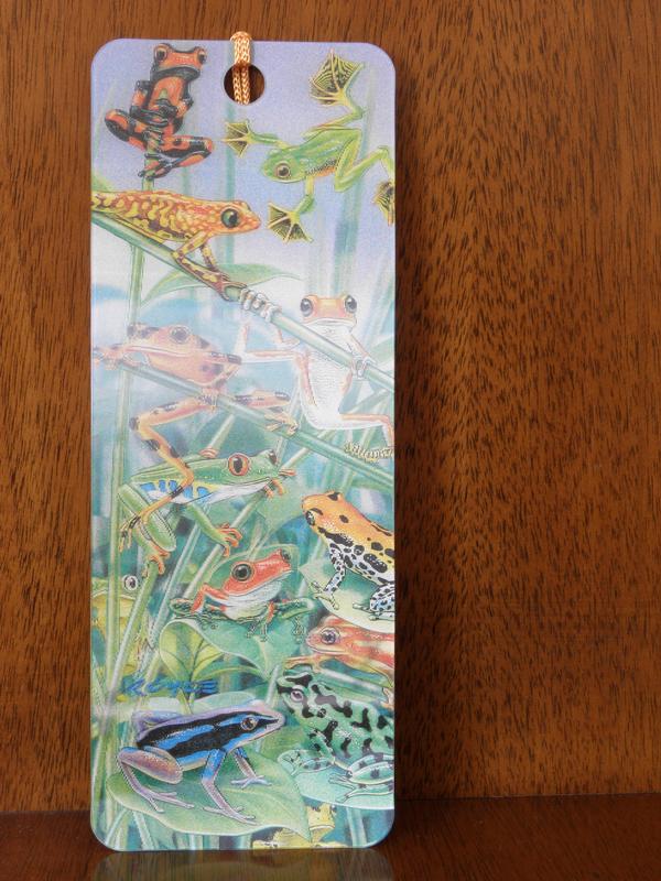 frog bookmark