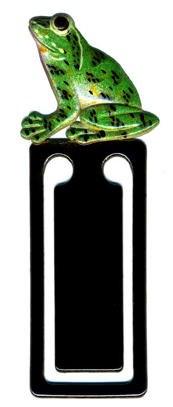 frog bookmark