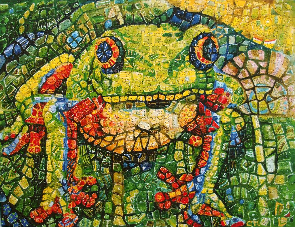 frog jigsaw puzzle