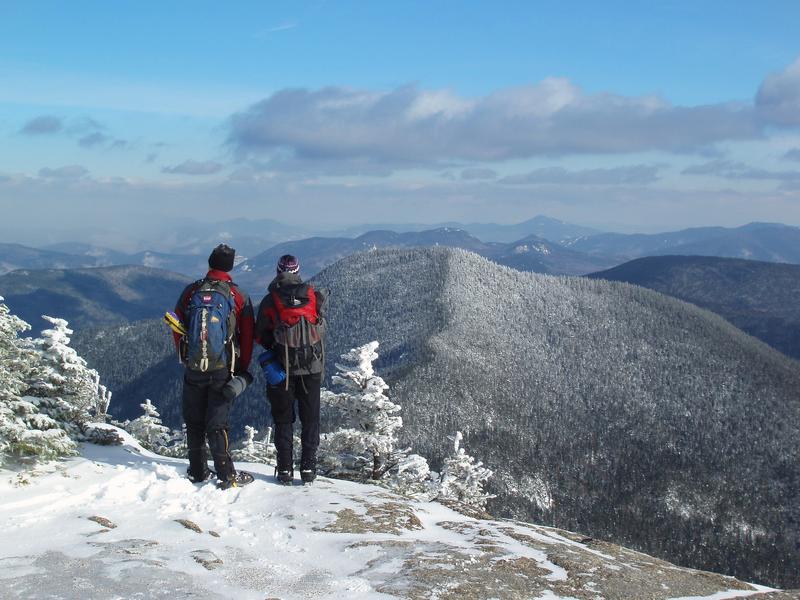 winter view from Mount Osceola, White Mountains, NH