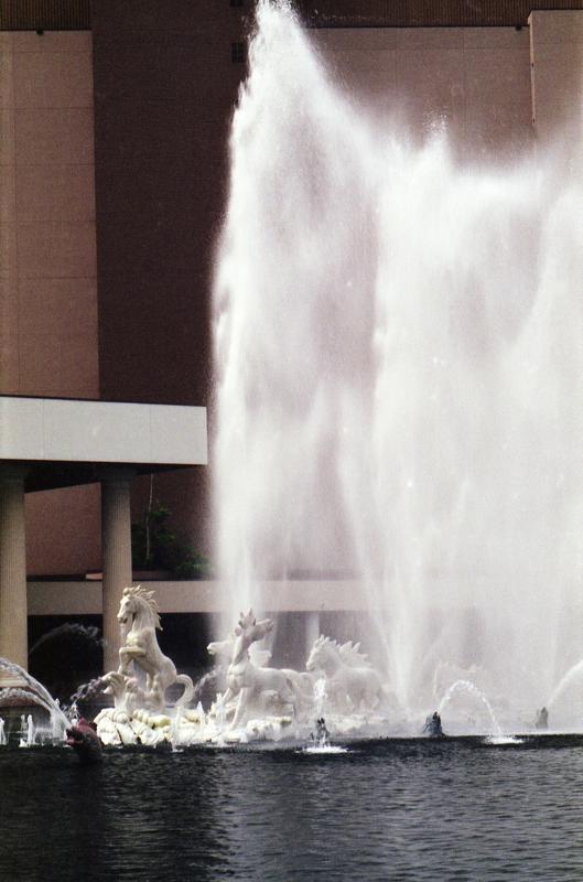 fountain at the Westin Kauai resort in Hawaii