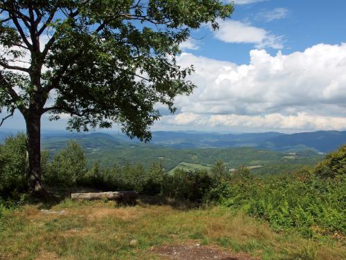 view northwest into the Green Mountains of Vermont from Antone Mountain in southwest Vermont