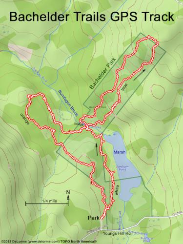 Bachelder Trails gps track