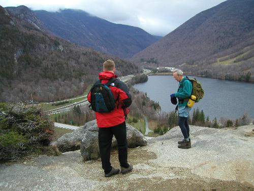 view from Artist's Bluff in New Hampshire