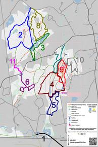 loop hikes map