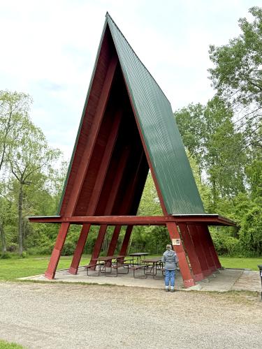 A Frame in May at Benson Park in southern NH