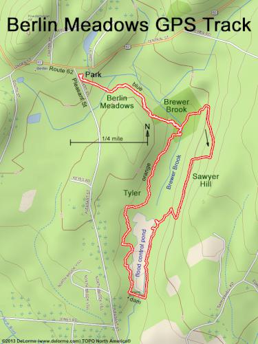 Berlin Meadows gps track