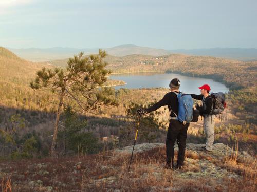 view from Little Ball Mountain in New Hampshire