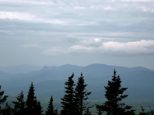 view from Blue Mountain in Maine