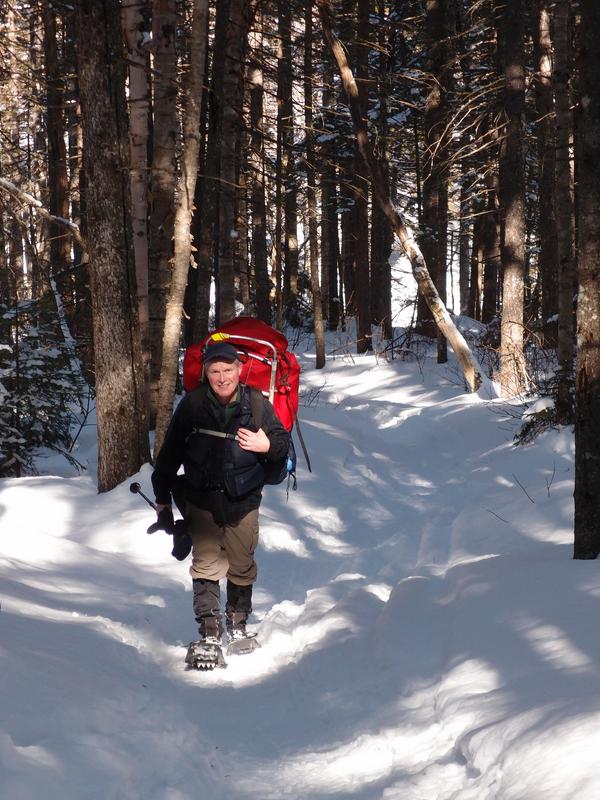 Ken on the Zealand Trail to Mount Bond in the White Mountains of New Hampshire