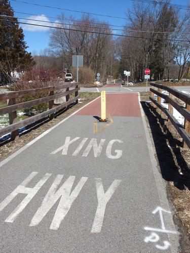 Bruce Freeman Rail Trail in northeastern Massachusetts