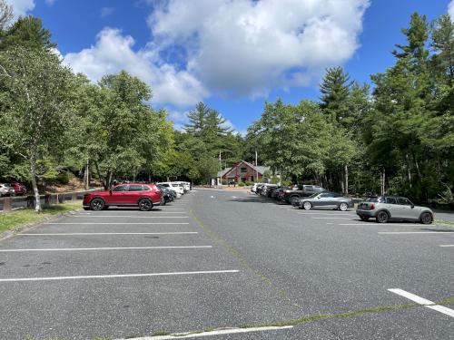 parking in June at Purgatory Chasm in southern Massachusetts