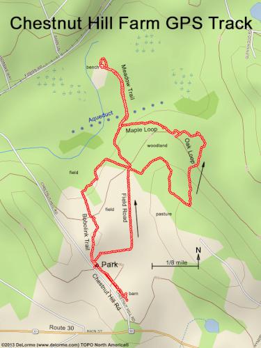 Chestnut Hill Farm gps track