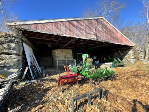 facility in November for farming storage equipment at Chestnut Hill Farm in eastern Massachusetts