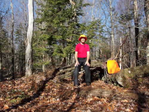 Fred on Cilley Northwest Mount in New Hampshire