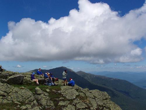 view from Mount Clay in New Hampshire