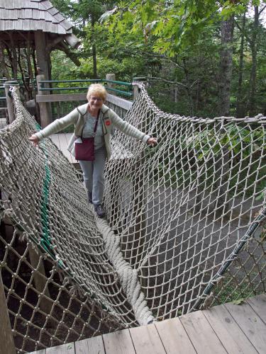 play area in September at Coastal Maine Botanical Gardens