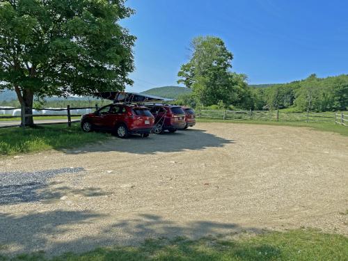 parking in June at Cobble Hill in southwest MA