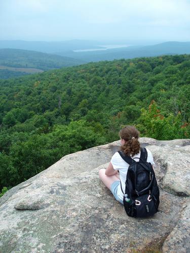 view from Copple Crown Mountain in New Hampshire