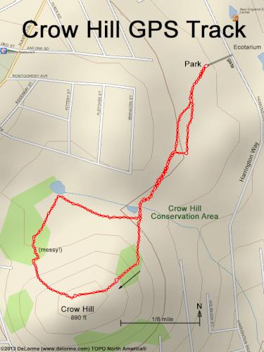 Crow Hill gps track