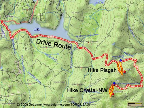 Northwest Crystal Mountain gps track