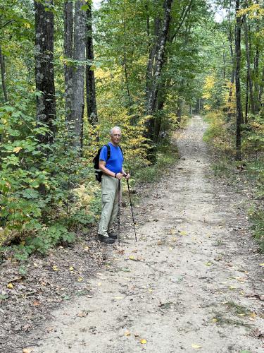 trail in September at Cutler-Spalding Conservation Area in southern NH