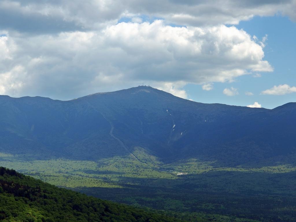 view of Mount Washington from Little Mount Deception in New Hampshire