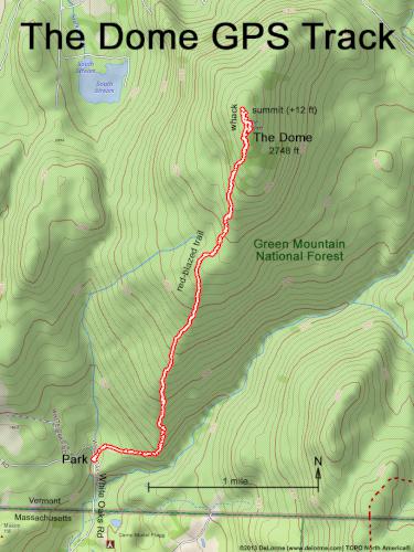 The Dome gps track
