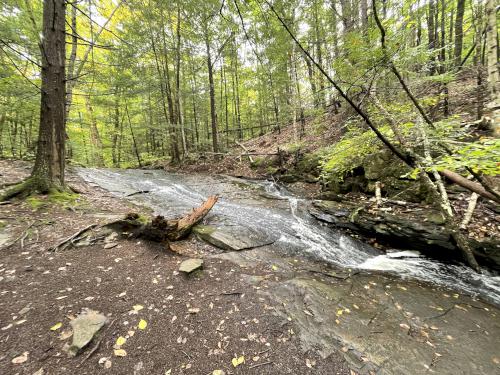 Blake Brook in October at Epsom Town Forest in southern New Hampshire