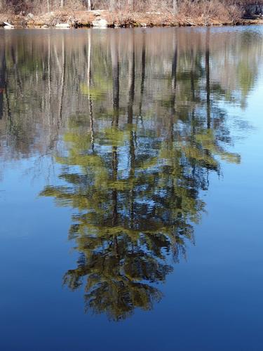 Fawn Lake in northeastern Massachusetts